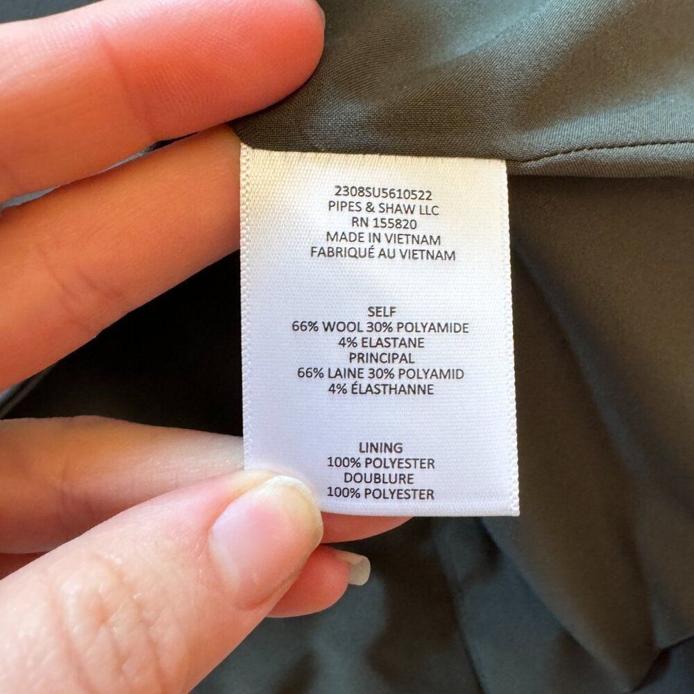 Veronica Beard Hutchinson Green Blazer Dickey Jacket - Picture 8 of 12